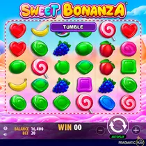 Spinaro - Sweet Bonanza Slot Game - Cascades et Multiplicateurs